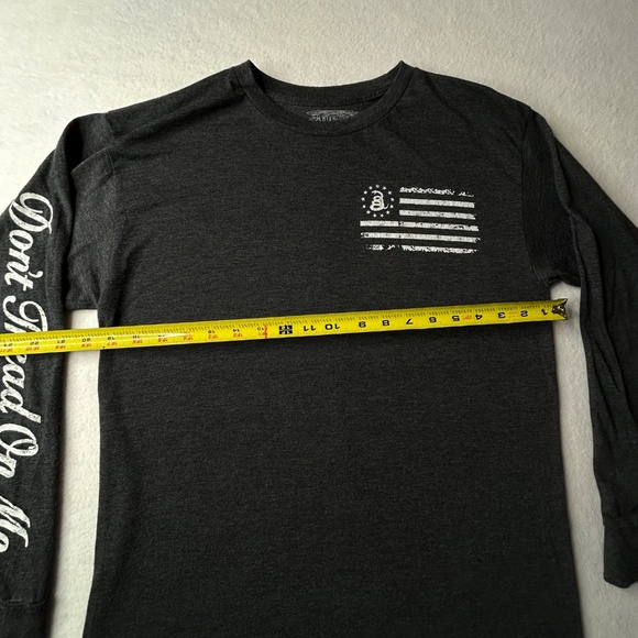 Don't Tread On Me brand 2A Shooting Mens Medium Long Sleeve Shirt - Picture 6 of 9